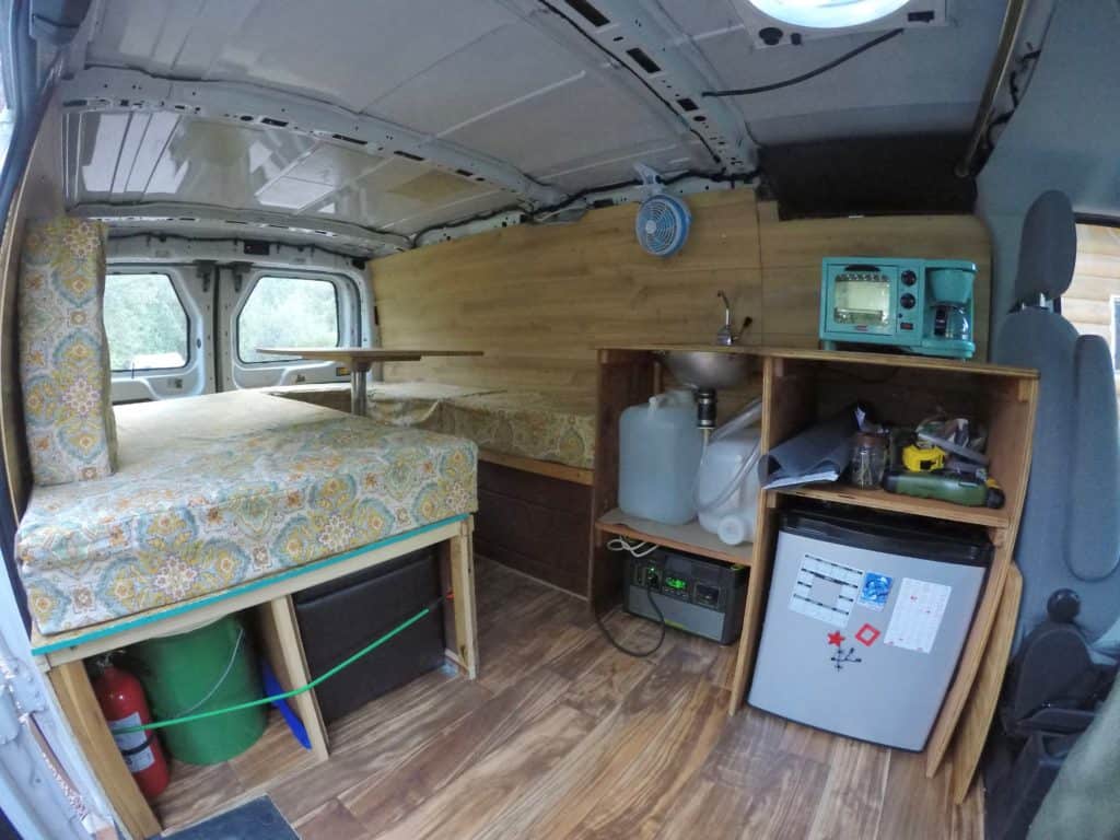$3500 DIY Budget Van Build — Spin the Globe Project